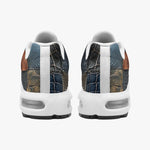 Air Cushion Sneakers Crocodile Skin Mosaic Print