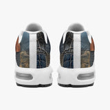 Air Cushion Sneakers Crocodile Skin Mosaic Print