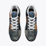 Air Cushion Sneakers Crocodile Skin Mosaic Print