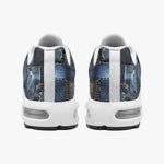 Air Cushion Sneakers Blue Jeans Patchwork