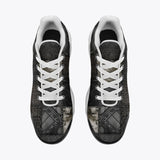 Air Cushion Sneakers Gothic Patchwork Collage