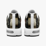 Air Cushion Sneakers Grungy Patchwork