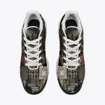 Air Cushion Sneakers Grungy Patchwork