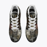 Air Cushion Sneakers Grungy Patchwork