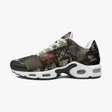 Air Cushion Sneakers Grungy Patchwork