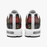 Air Cushion Sneakers Grungy Gothic Patchwork Collage