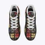 Air Cushion Sneakers Grungy Gothic Patchwork Collage