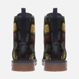Leather Boots Grungy Gothic Patchwork Collage