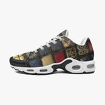 Air Cushion Sneakers Grungy Gothic Patchwork Collage