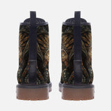 Leather Boots Steampunk Eagle Art