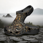 Classic Clogs Steampunk Eagle Art
