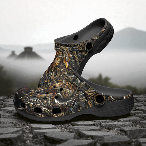 Classic Clogs Steampunk Eagle Art