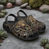Classic Clogs Steampunk Eagle Art