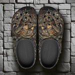 Classic Clogs Steampunk Eagle Art