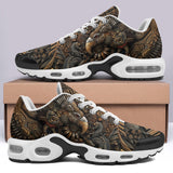 Air Cushion Sneakers Engraved Animals Artwork