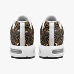 Air Cushion Sneakers Engraved Bronze Bird Artwork