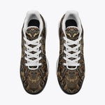 Air Cushion Sneakers Engraved Bronze Bird Artwork