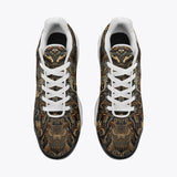 Air Cushion Sneakers Engraved Bronze Bird Artwork