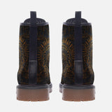 Leather Boots Mythological Aztec Art