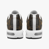 Air Cushion Sneakers Golden Mayan Art