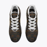 Air Cushion Sneakers Golden Mayan Art
