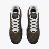 Air Cushion Sneakers Golden Mayan Art