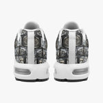 Air Cushion Sneakers Mayan Art Metal Ornaments