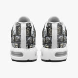 Air Cushion Sneakers Mayan Art Metal Ornaments