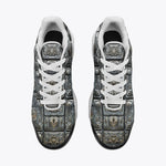 Air Cushion Sneakers Mayan Art Metal Ornaments