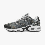 Air Cushion Sneakers Mayan Art Metal Ornaments