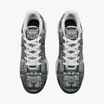 Air Cushion Sneakers Aztec Art Metal Ornaments