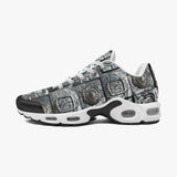 Air Cushion Sneakers Aztec Art Metal Ornaments