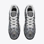 Air Cushion Sneakers Bricks Wall Mayan Temple Art