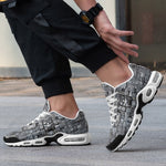 Air Cushion Sneakers Bricks Wall Mayan Temple Art