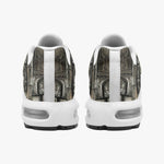 Air Cushion Sneakers Stone Wall Mayan Temple