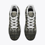 Air Cushion Sneakers Stone Wall Mayan Temple