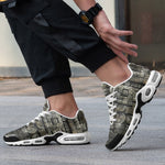Air Cushion Sneakers Stone Wall Mayan Temple