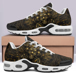 Air Cushion Sneakers Ancient Aztec Gold Mask