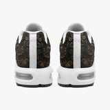 Air Cushion Sneakers Mayan Art Gold Mask