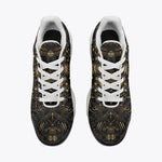 Air Cushion Sneakers Mayan Art Gold Mask