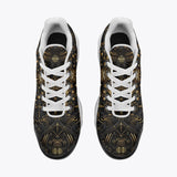 Air Cushion Sneakers Mayan Art Gold Mask
