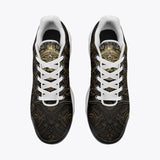 Air Cushion Sneakers Aztec Mask Artwork