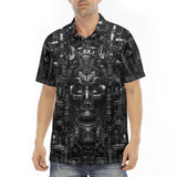 Men's Polo Shirt Antique Metal Wall Art