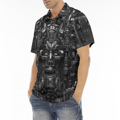 Men's Polo Shirt Antique Metal Wall Art
