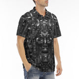 Men's Polo Shirt Antique Metal Wall Art