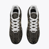 Air Cushion Sneakers Gothic Metal Dragon Artwork