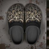 Classic Clogs Gothic Metal Dragon Artwork