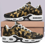 Air Cushion Sneakers Golden Butterflies