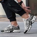 Air Cushion Sneakers Lion Head Fluid Shapes