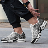 Air Cushion Sneakers Plaster Lion Swirling Storm
